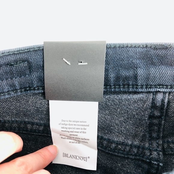 NWT Blank NYC The Bond Mid Rise Skinny Jean 25 - Picture 11 of 14